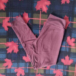 Aerie Maroon Chill Leggings